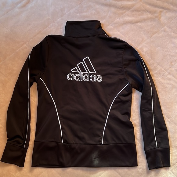 Black Adidas Full Zip Jacket - Picture 3 of 6